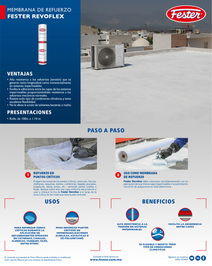 FESTER REVOFLEX ROLLO 1.10x100 m